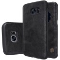 Samsung Galaxy S7 Edge NILLKIN Qin Series PU Læder Etui Sort