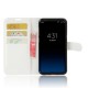 Samsung Galaxy S8 Læder Cover Med Kort Holder Hvid