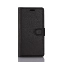 Samsung Galaxy S8 Læder Pung / Etui m Kortholder Sort