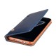 Samsung Galaxy S8 G950 CMAI2  Læder Cover Med Kort Holder Mørkeblå