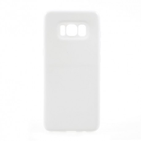 Samsung Galaxy S8 SM-G950 Glossy Plastik Cover Hvid