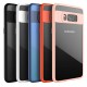 Samsung Galaxy S8 G950 IPAKY Plastik Ramme med Silikone Cover Blå
