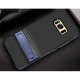 Samsung Galaxy S8 SM-G950 ELEGANCE Plastik Mønstre Cover med Støtteholder Blå