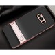 Samsung Galaxy S8 SM-G950 ELEGANCE Plastik Mønstre Cover med Støtteholder Rosenguld
