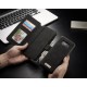 Samsung Galaxy S8+ G955 Læder Etui Bag Cover 2-I-1 Sort