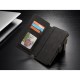 Samsung Galaxy S8+ G955 Læder Etui Bag Cover 2-I-1 Sort