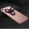 iPhone 8/7 PEPKOO Cover med aftagelig Finger Spinner Rosaguld