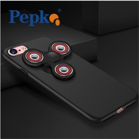 iPhone 7 Matte Med Removable Tri-Spinner Fidget Spinner Sort