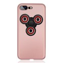 iPhone 8 Plus / 7 Plus Cover med aftagelig Finger Spinner Rosaguld