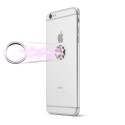 CASEME Magnetisk Mobilholder med Finger Spinner Sølv