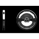 CASEME Magnetisk Mobilholder med Finger Spinner til iPhone, Samsung, m.fl. Sølv