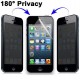 180 Grader Privacy Anti Glare LCD Skærmbeskyttelse til iPhone 5 (LG Concept)