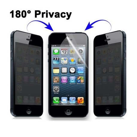 180 Grader Privacy Anti Glare LCD Skærmbeskyttelse til iPhone 5 (LG Concept)