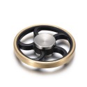 Hjul Finger Spinner XOSOY Sort Guld